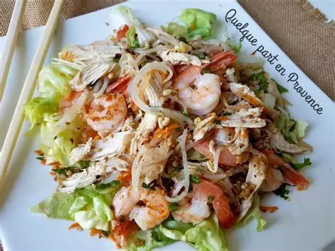 Salade mixte (poulet et crevette)